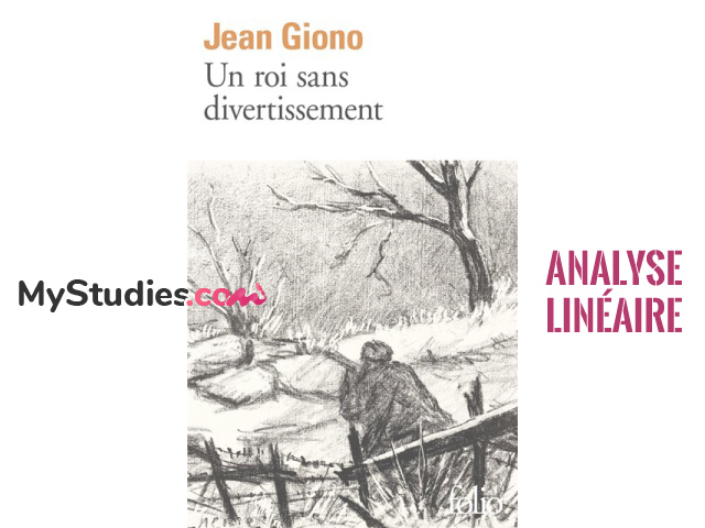 Analyse linéaire d'Un roi sans divertissement de Jean Giono image.