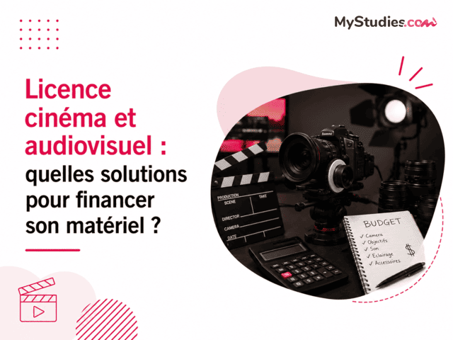 Licence cinéma et audiovisuel : quelles solutions pour financer son matériel ? Licence cinéma et audiovisuel : quelles solutions pour financer son matériel ?