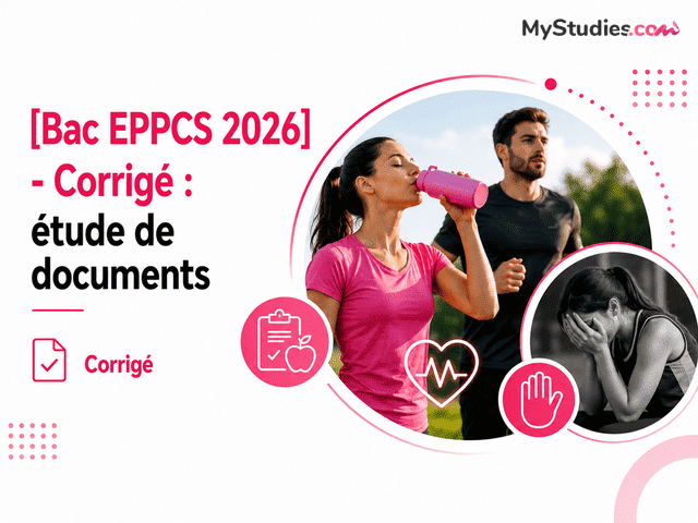 [Bac EPPCS 2026] - Corrigé : étude de documents (J2)