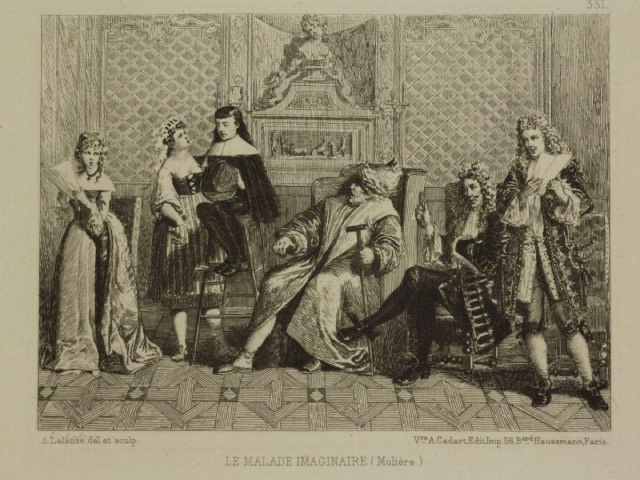 Molière - Le malade imaginaire : sujets potentiels du bac
