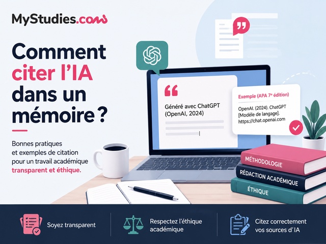 Comment citer l'IA dans un mémoire ? Comment citer l'IA dans un mémoire ?