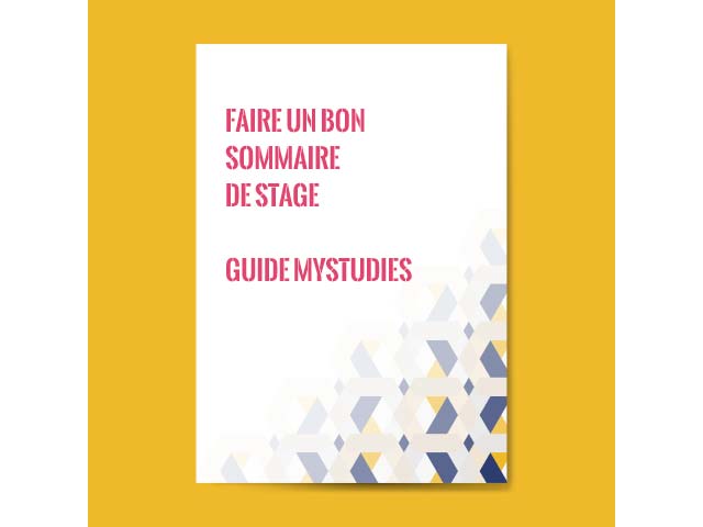 Comment réaliser un bon sommaire dans un rapport de stage