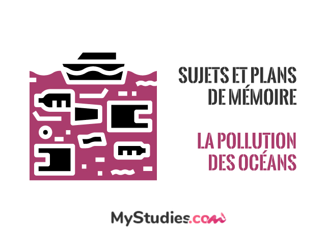 5 sujets de mémoire sur la pollution des océans